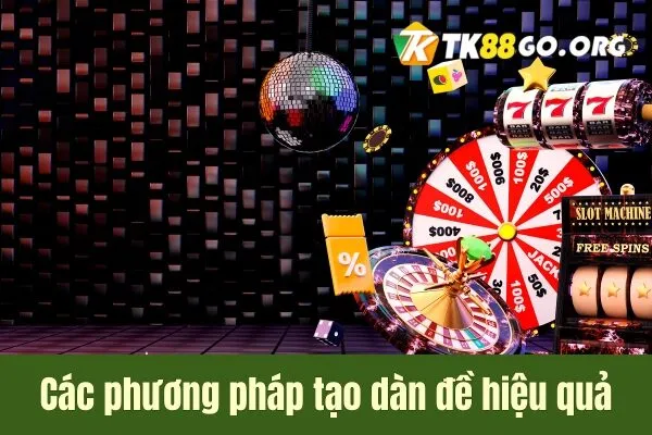 Các phương pháp tạo dàn đề TK88 hiệu quả